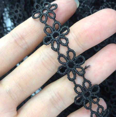 DIY black necklace lace craft jewelry necklace lace DIY black necklace lace craft jewelry necklace lace